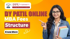 dy patil online mba fees